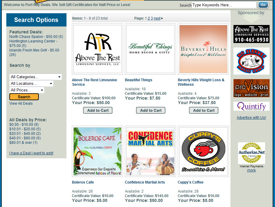 Port City Deals